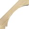 Ekena Millwork 6"W x 16"D x 16"H Imperial Rough Sawn Knee Brace, Douglas Fir BRC06X16X16IMP00RDF - alternate 4